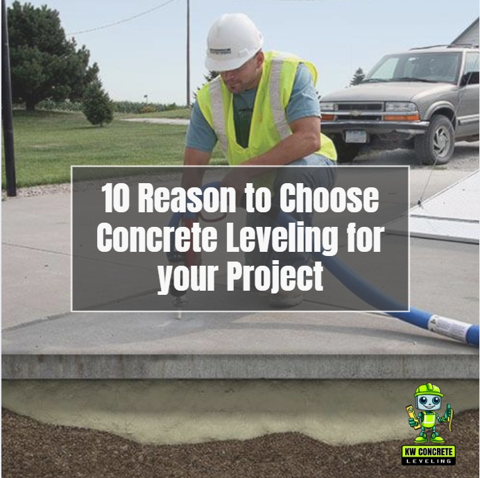 10 Reasons to Choose Concrete Leveling for your Project