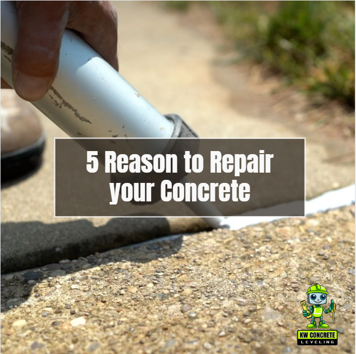 5 Reason to Repair your Concrete