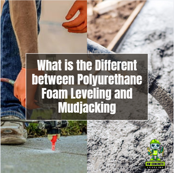 What Is The Difference Between Polyurethane Foam Leveling & Mudjacking?