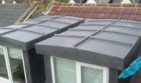 Some of our rubber bonded roofing