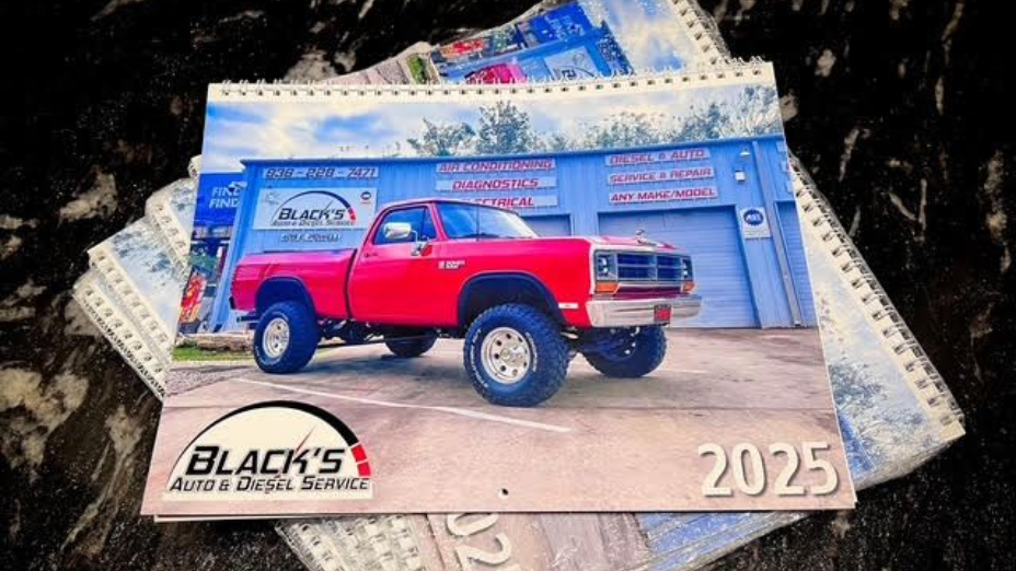 Annual Calendar Contest | Black's Auto & Diesel Service