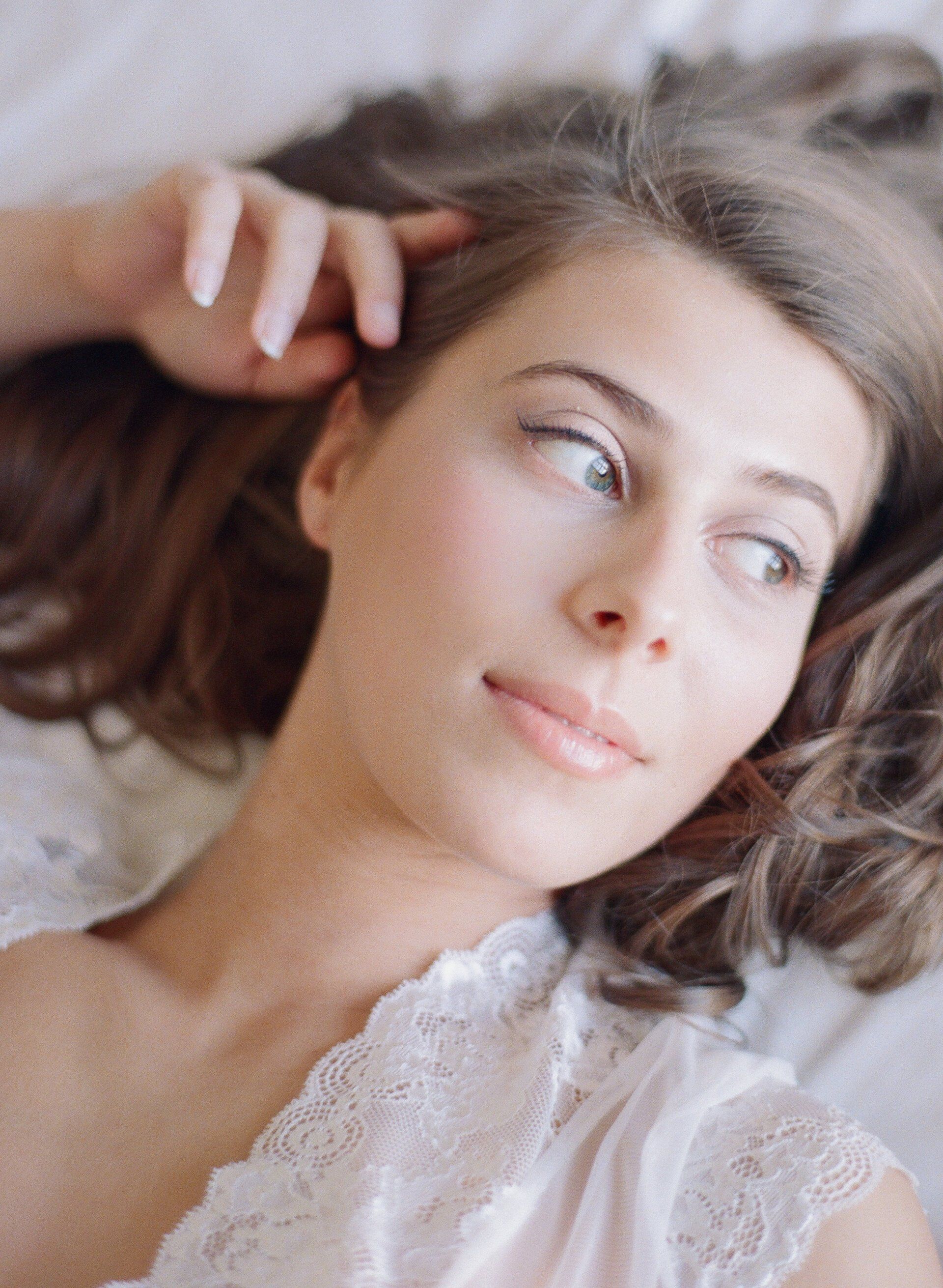 Boudoir shoot  hair and make up