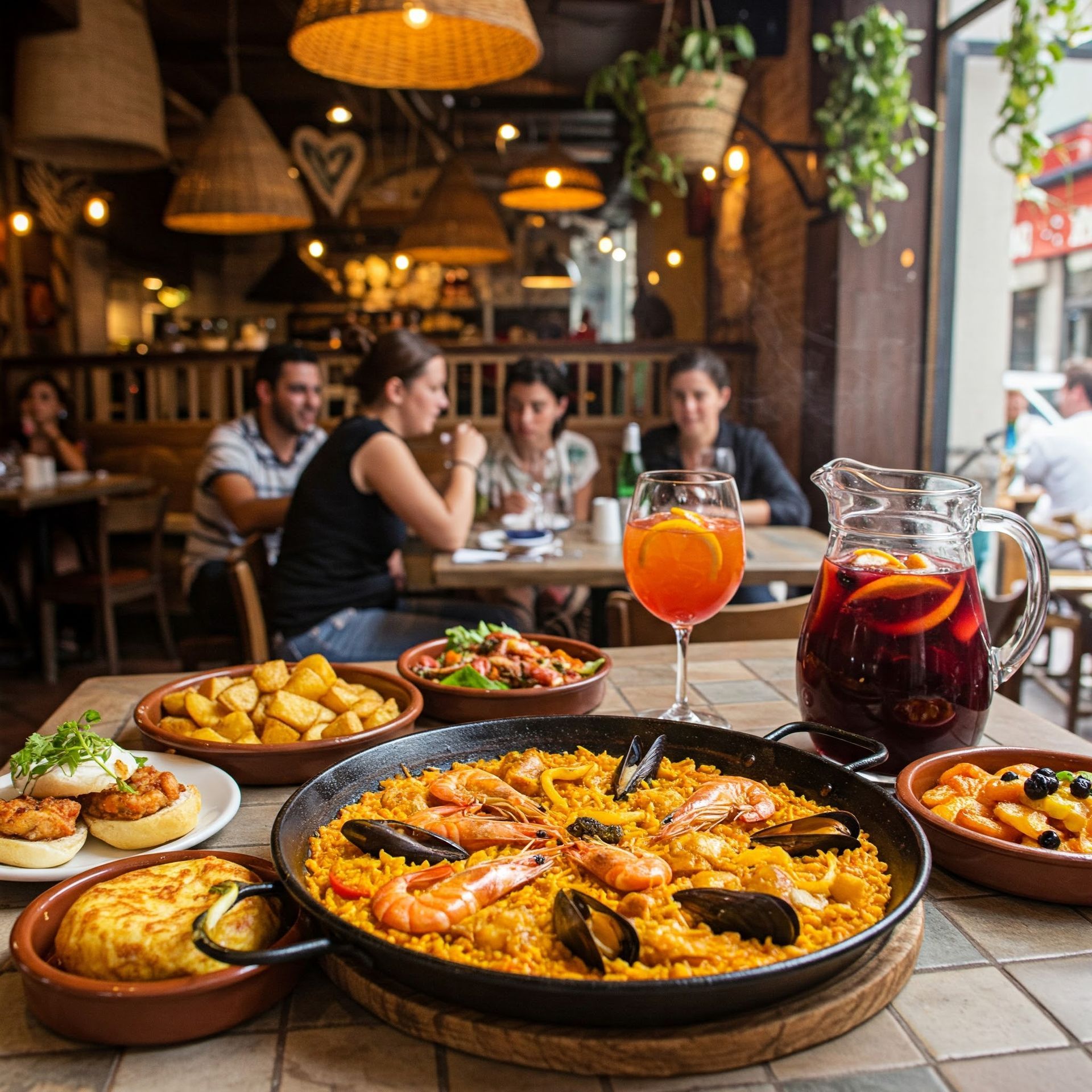 Dine at Las Flores for spanish cuisine