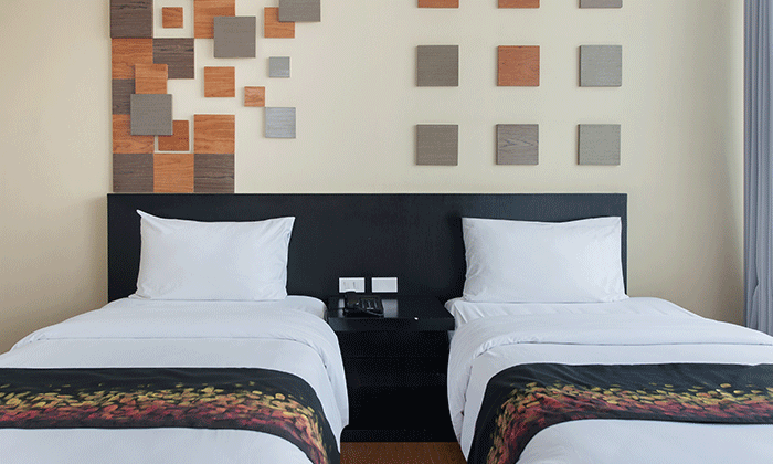 Lounge space at meeting rooms in Makati