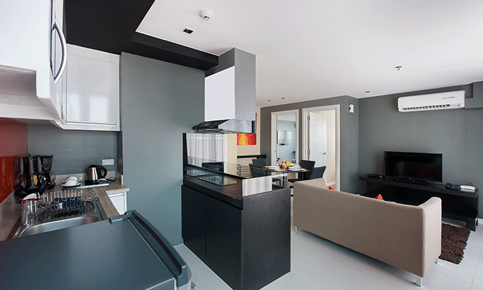 modern rooms for out of town guests in Makati