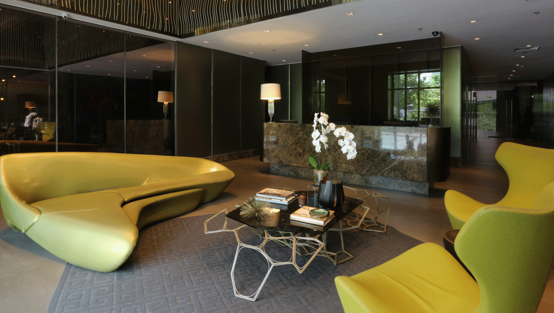 KL residences lobby in makati