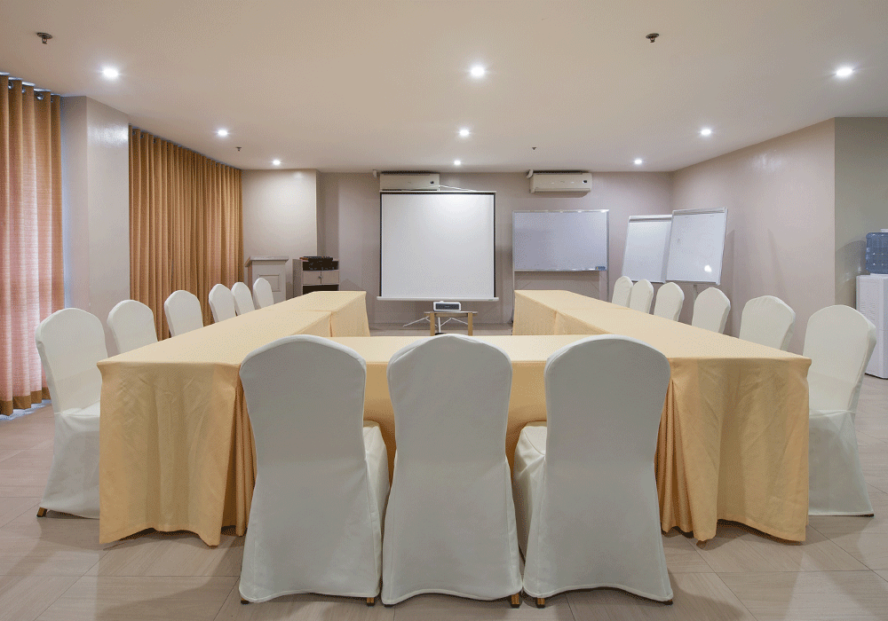 KL Tower: A professional U-shaped conference room setup, an ideal choice for corporate events at this Greenbelt hotel in Makati.