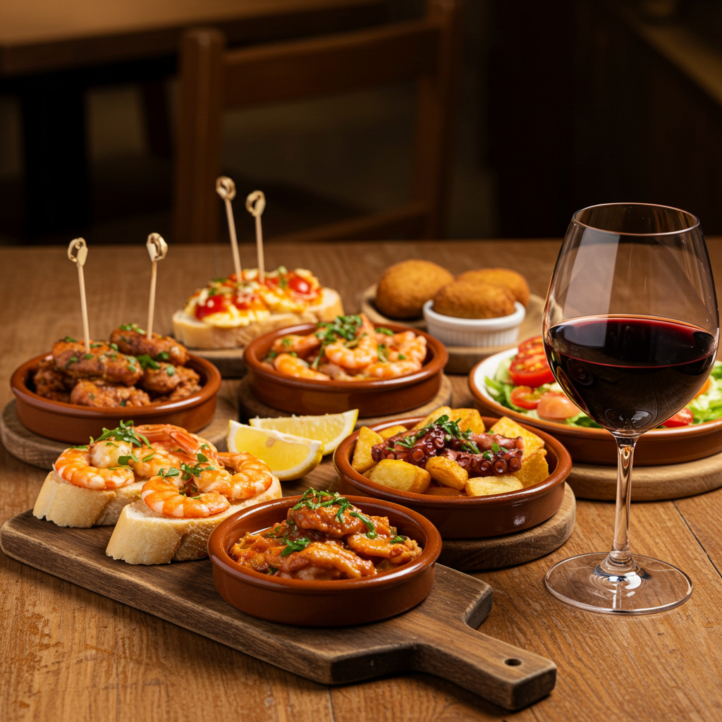 Enjoy Spanish Tapas at Las Flores during your staycation