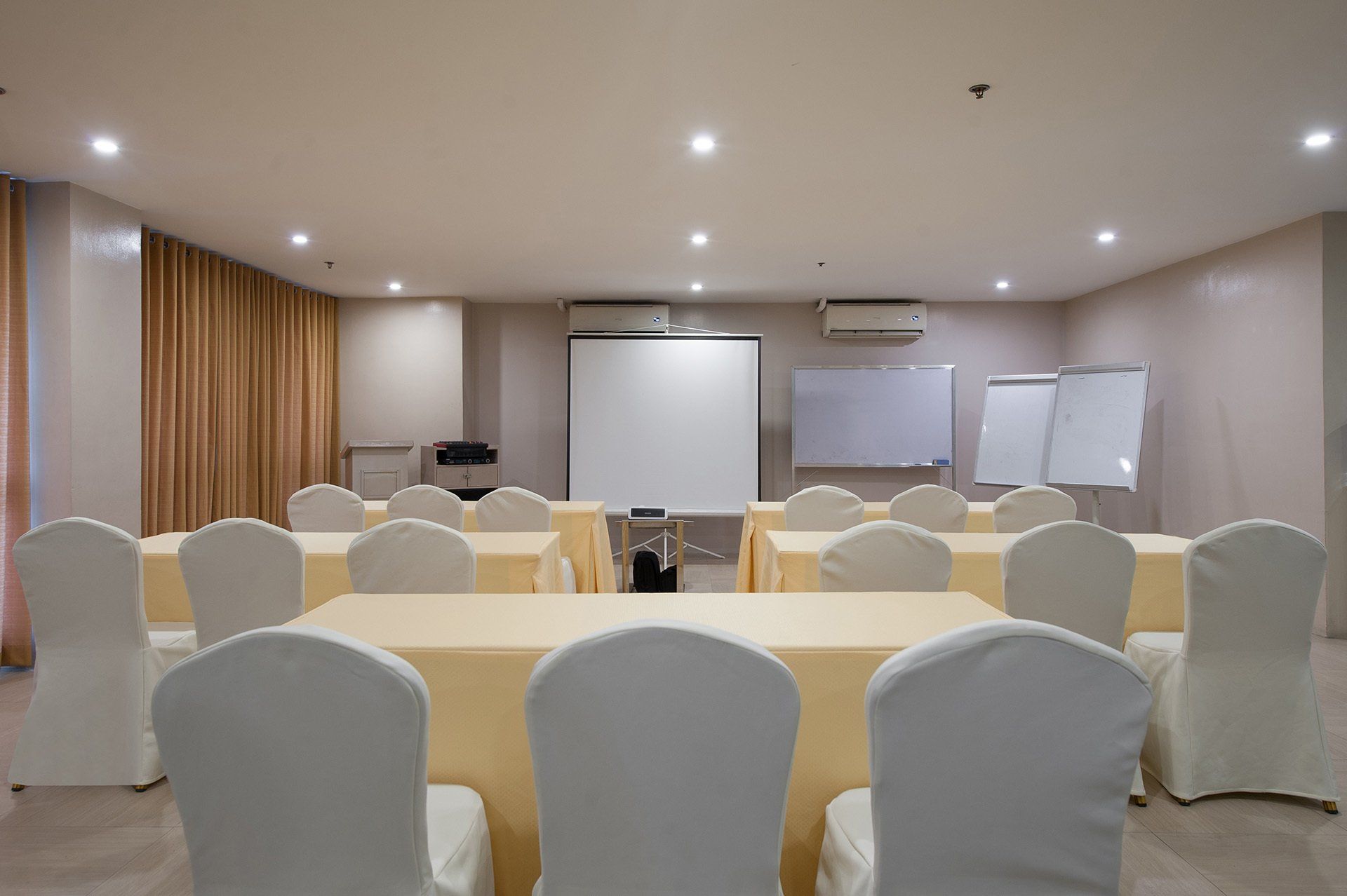 Empty function room rental Makati ready