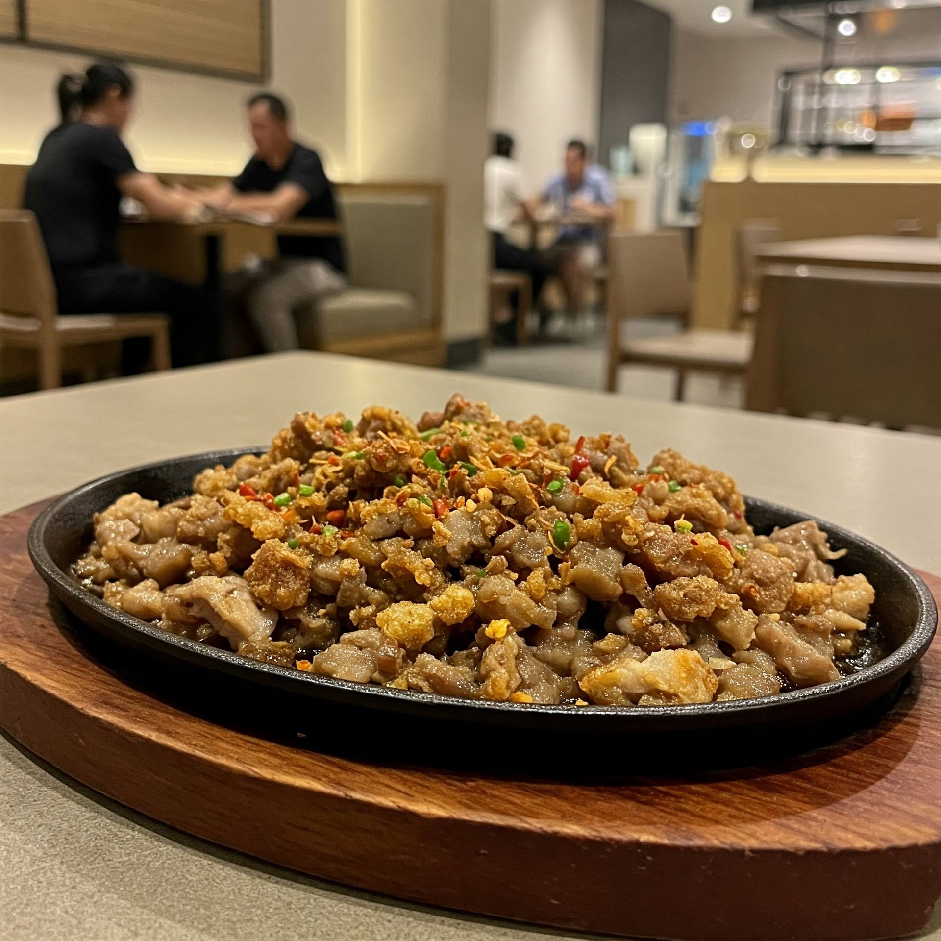 Manam's specialty sisig you can enjoy at your stay in KL