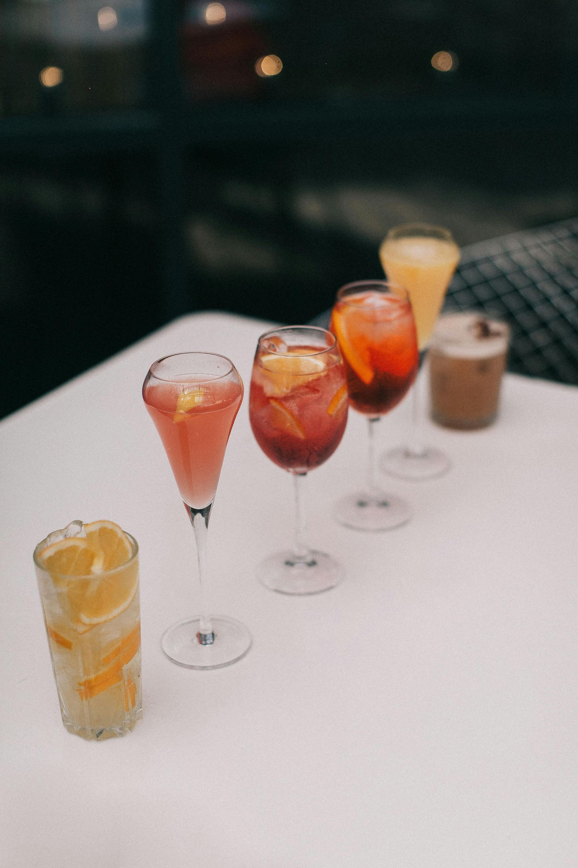 Variety of cocktails in nearby hotspots at KL