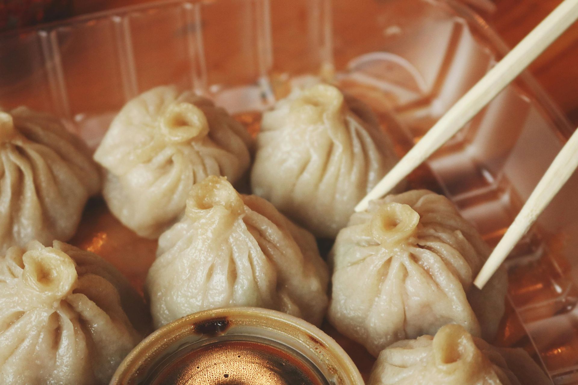 Enjoy Din Tai Fung's famous Xiao long bao 
