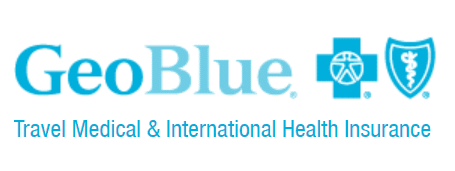 The logo for geoblue travel medical and international health insurance