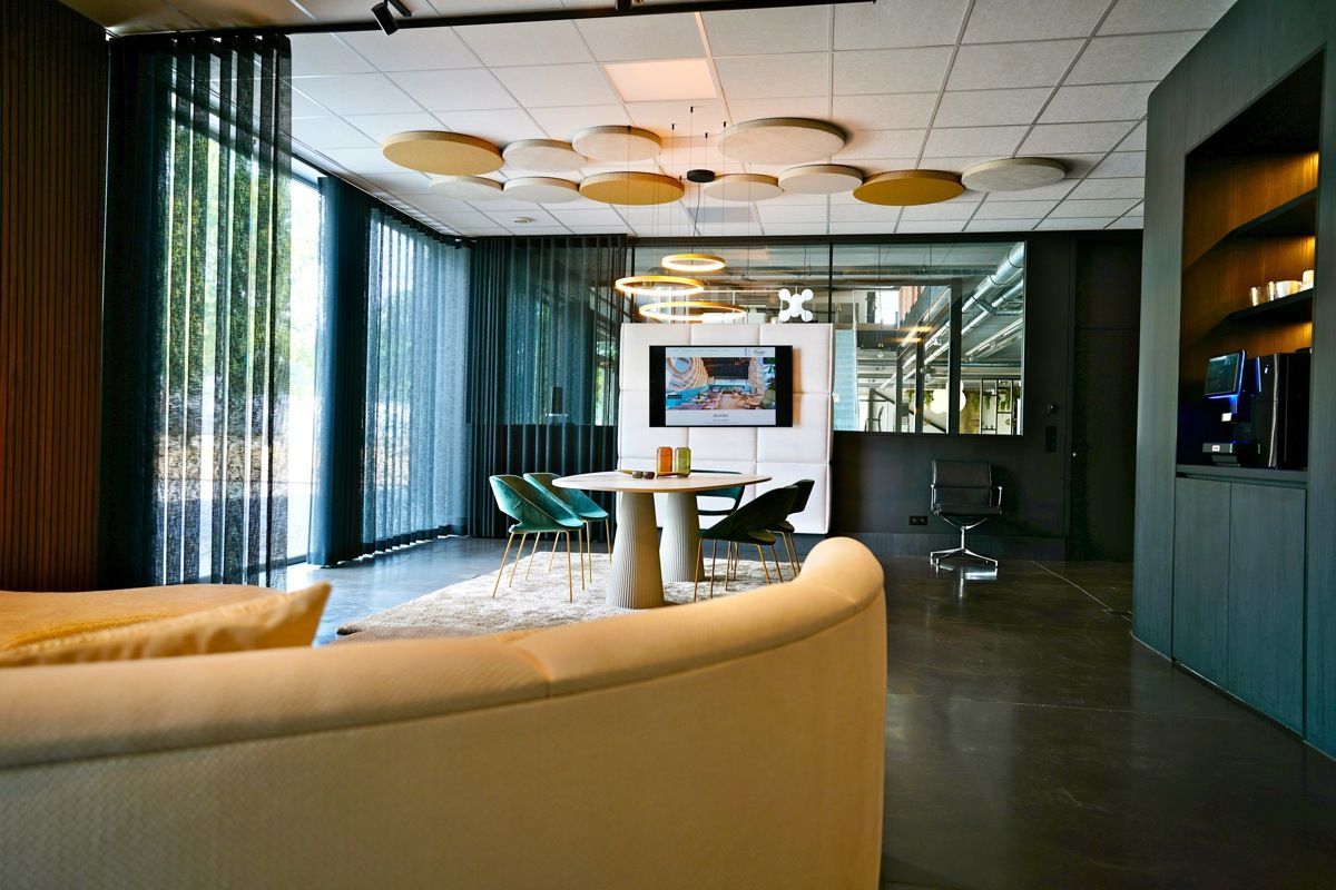 Akoestische wandpanelen.