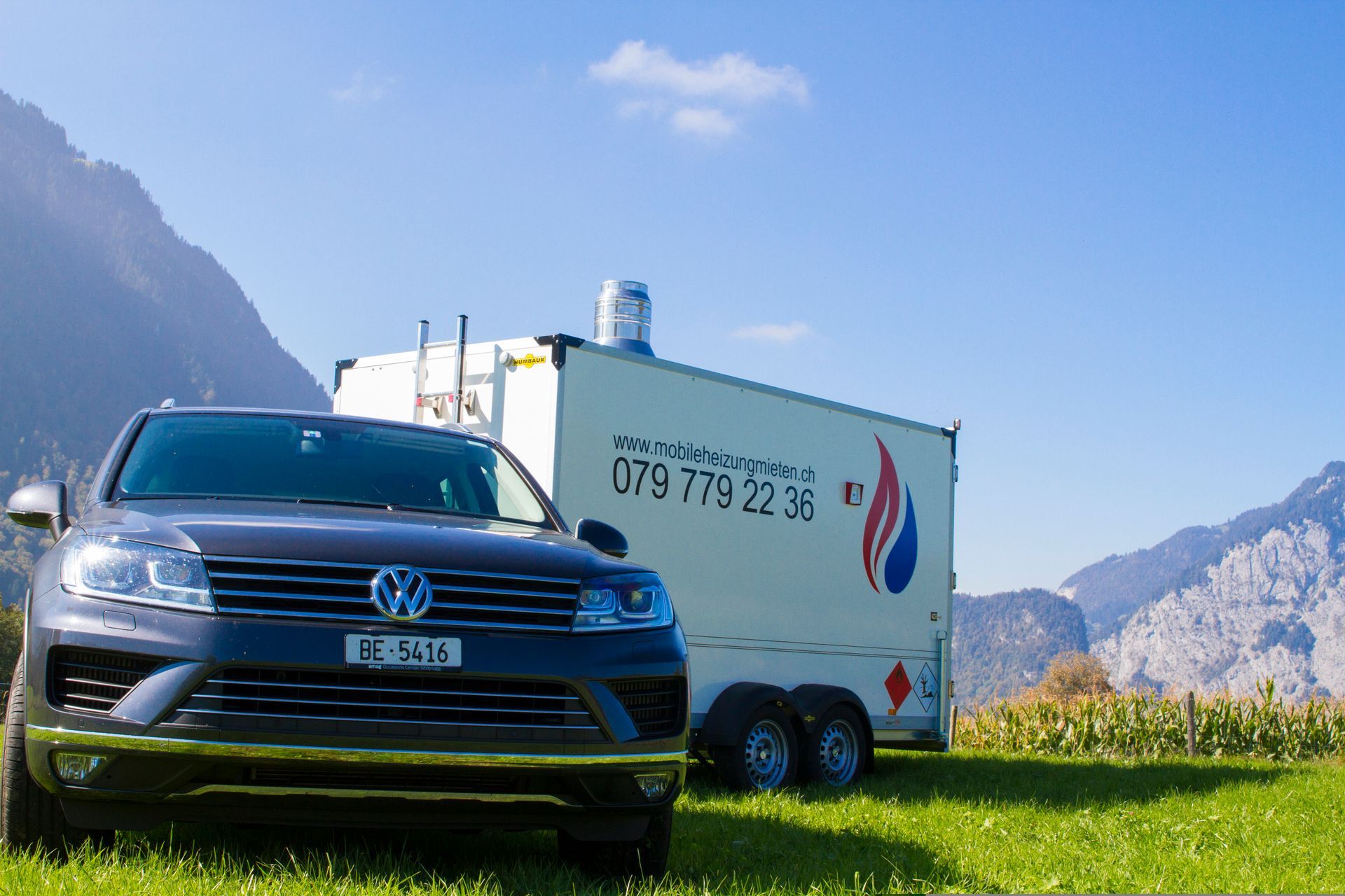 mobiler Heizzentralen 1