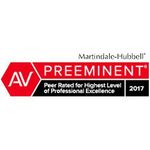 Martindale-Hubbell AV Rated