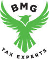A logo for a company called BMG Tax Experts