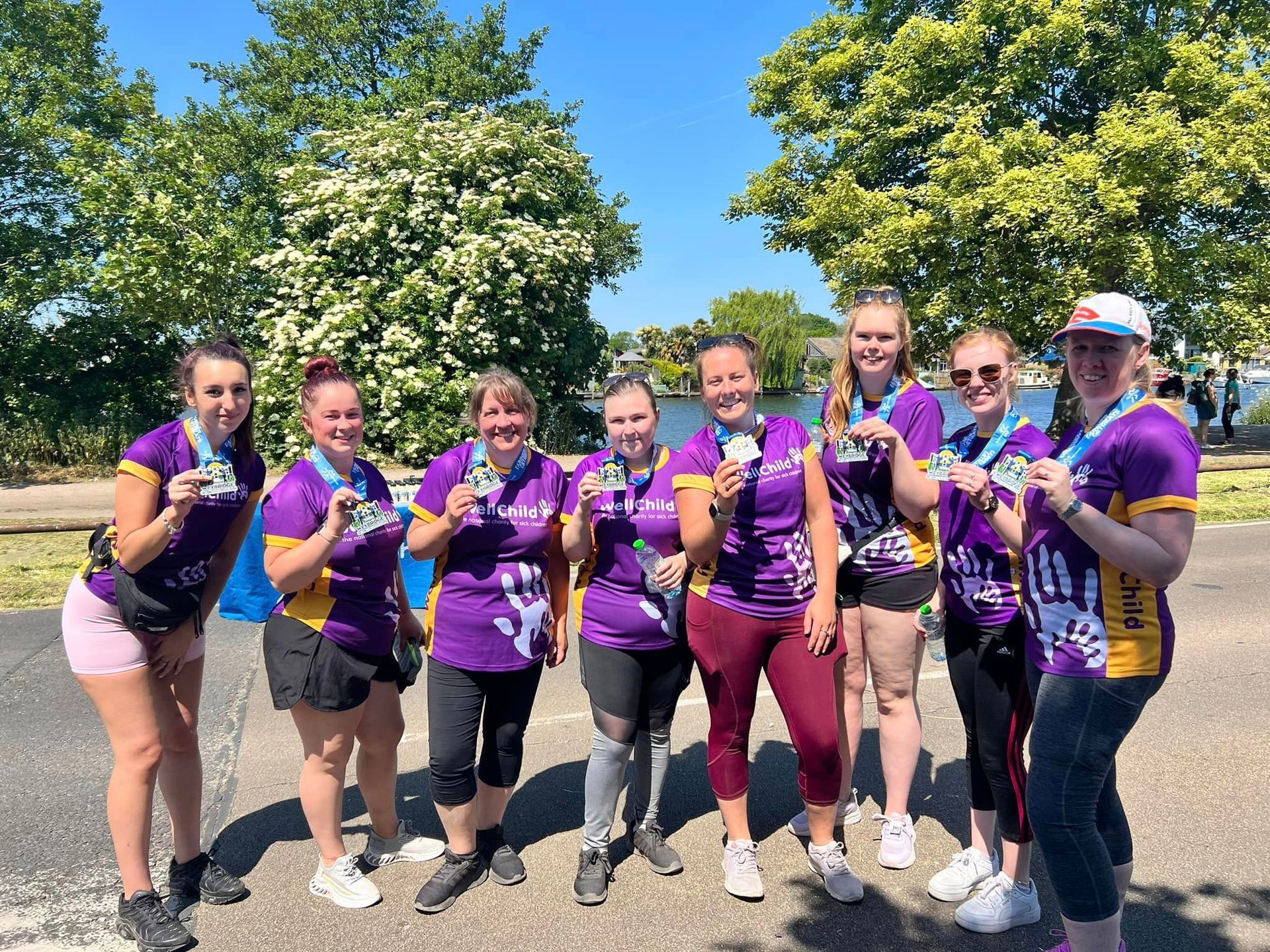 Walton-on-Thames team run the Weybridge 10k