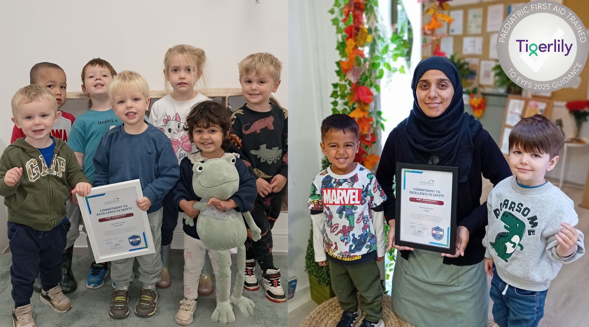 Health & Safety certified nursery