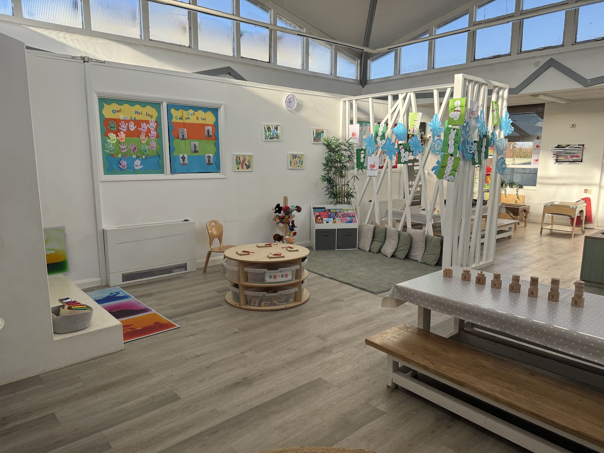 Chessington nursery preschool room