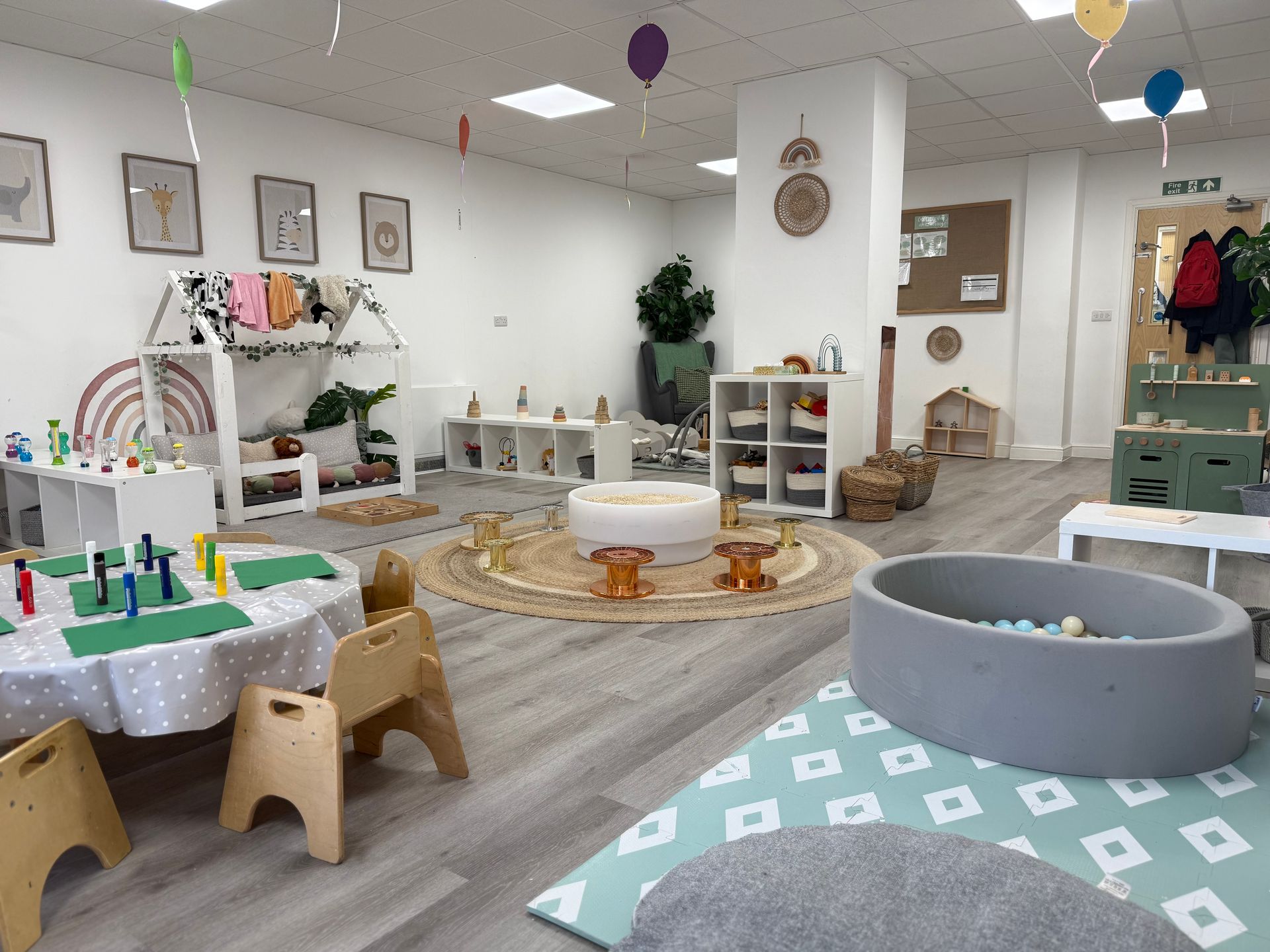 Baby room at Chessington nursery