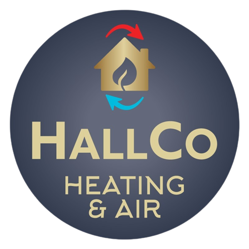 A Logo for Hallco Heating and Air | St. Augustine, FL | Superior Real Estate Services