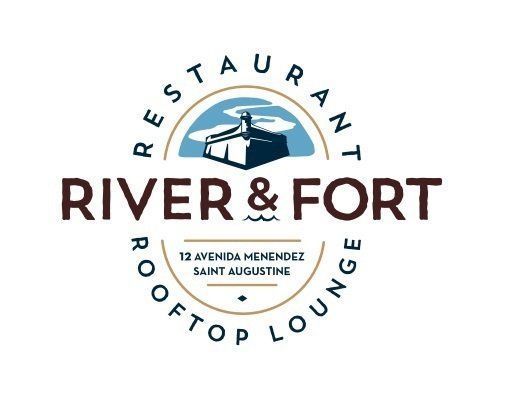 A Logo for River & Fort Rooftop Lounge | St. Augustine, FL | Superior Real Estate Services