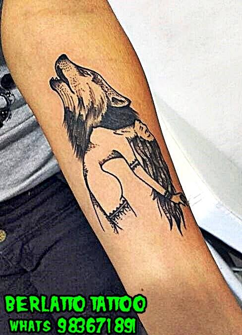 Tatuagem Loba Berlatto Tatto Studio