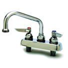 A close up of a faucet on a white background.