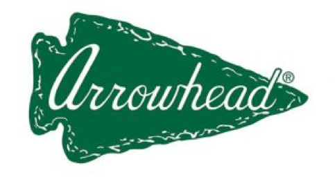 A green arrowhead logo on a white background.