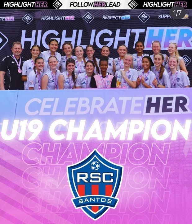Santos U19 Girls are Regional Champions