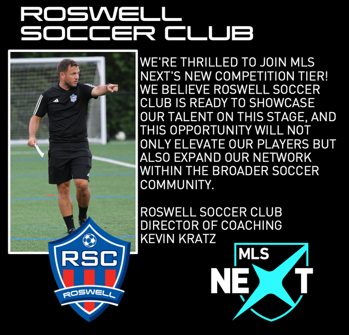 Roswell Soccer Club joins MLS Next's new competition tier