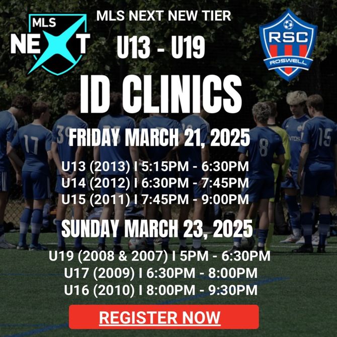 MLS NEXT New Tier ID Clinic