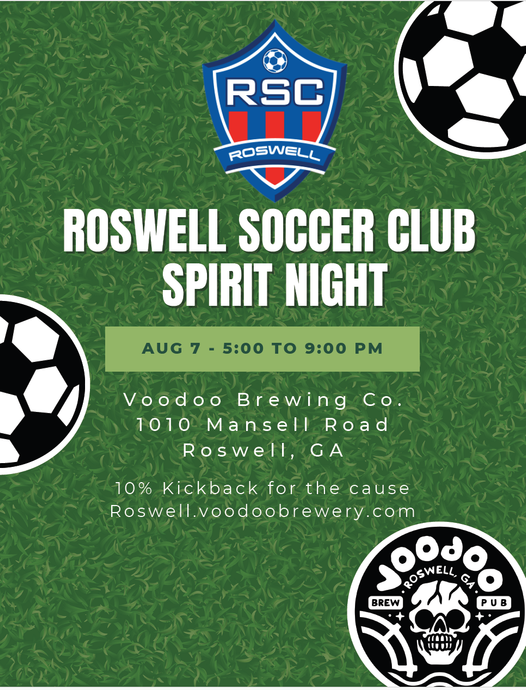 Spirit night at Voodoo Brewing!