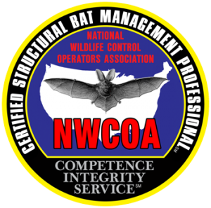 a logo for nwcoa which is a national wildlife control operators association