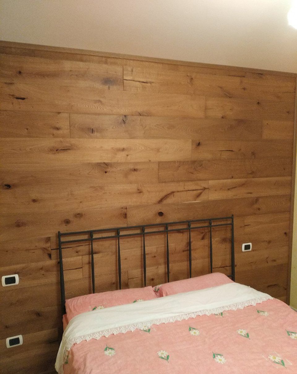 rivestimento parete camera da letto