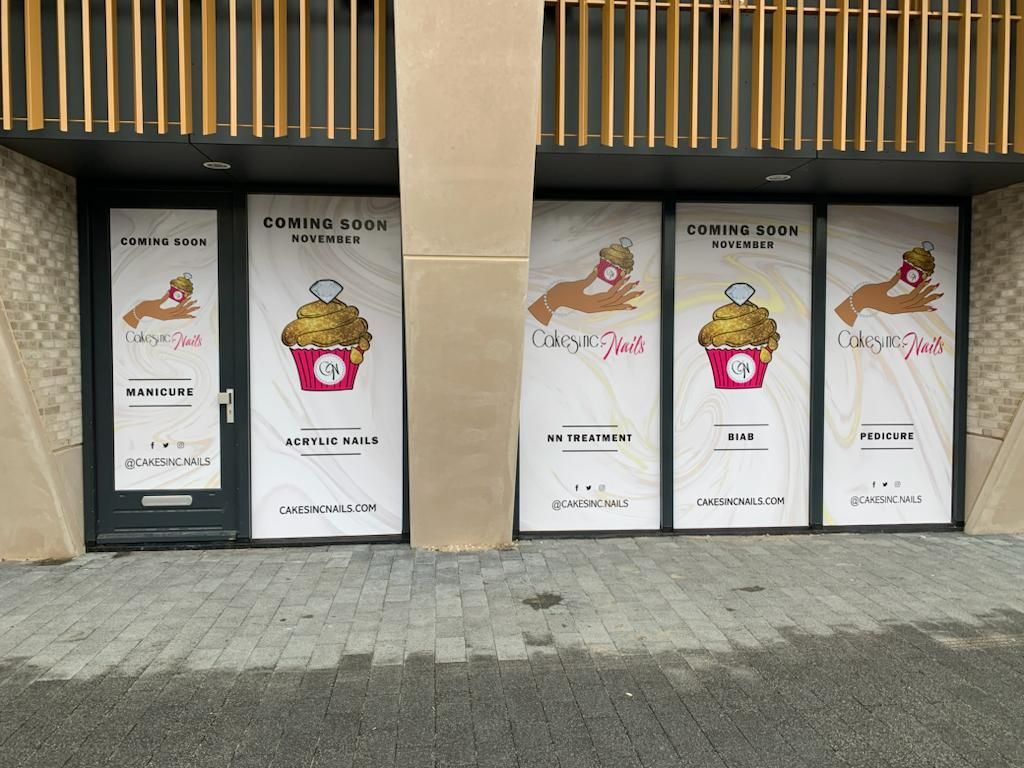 tijdelijk reclame cake inc nails