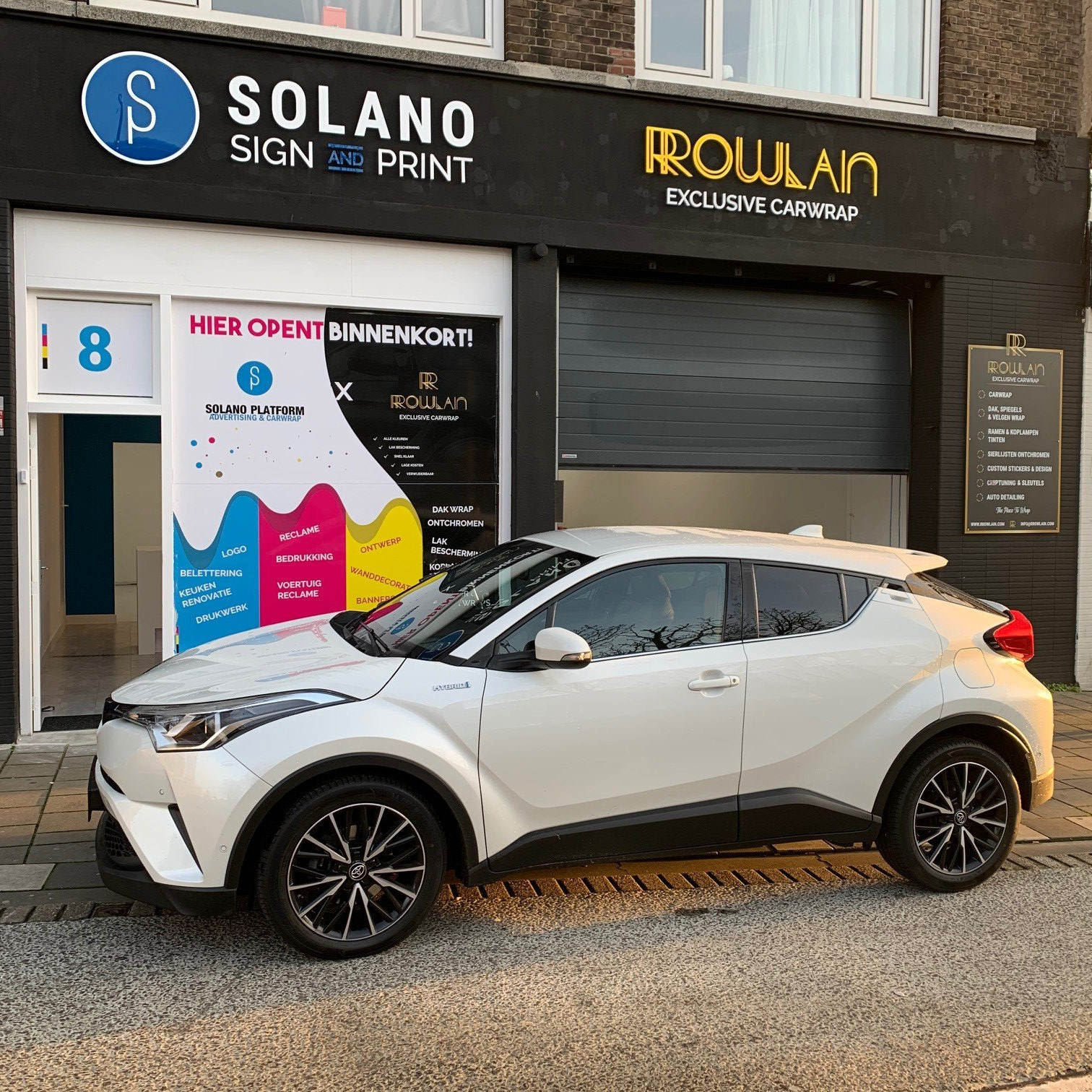 Gevelreclame SolanoSign