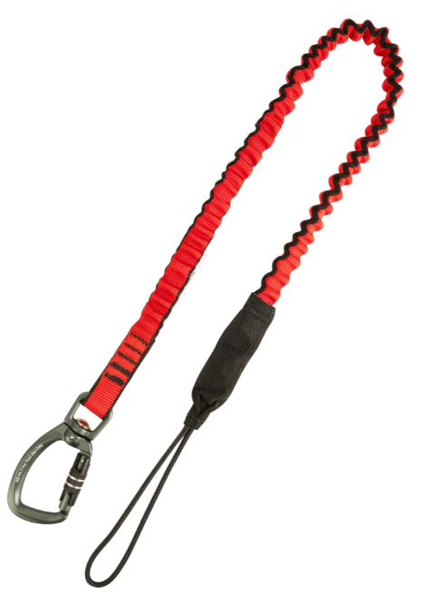 Bungee Tether Dual-Action Swivel Carabiner - 7kg - H01073