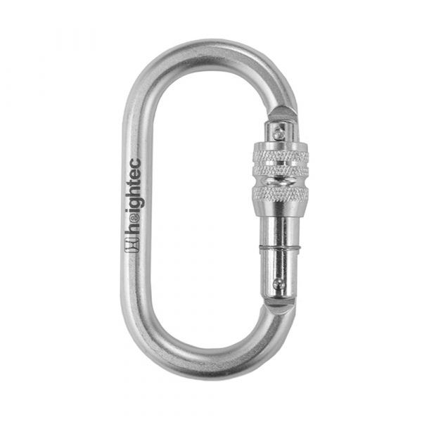 CONTRACT Steel oval screwgate karabiner