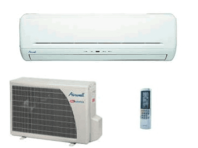 condizionatore, pompa di calore e telecomando