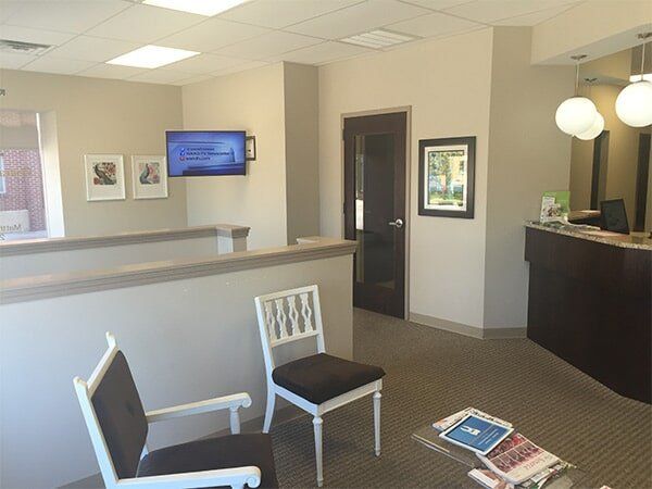 Seating Area in Dental Office - Family Dentistry in Jacksonville, IL