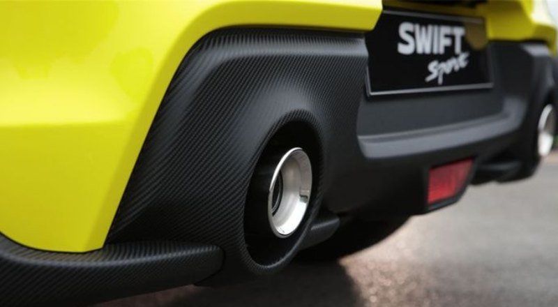 Swift Sport scappamento
