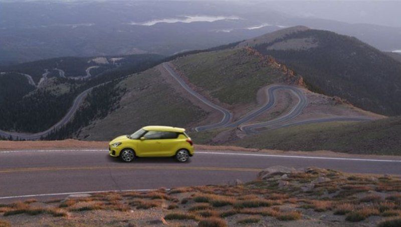 Swift Sport su strada