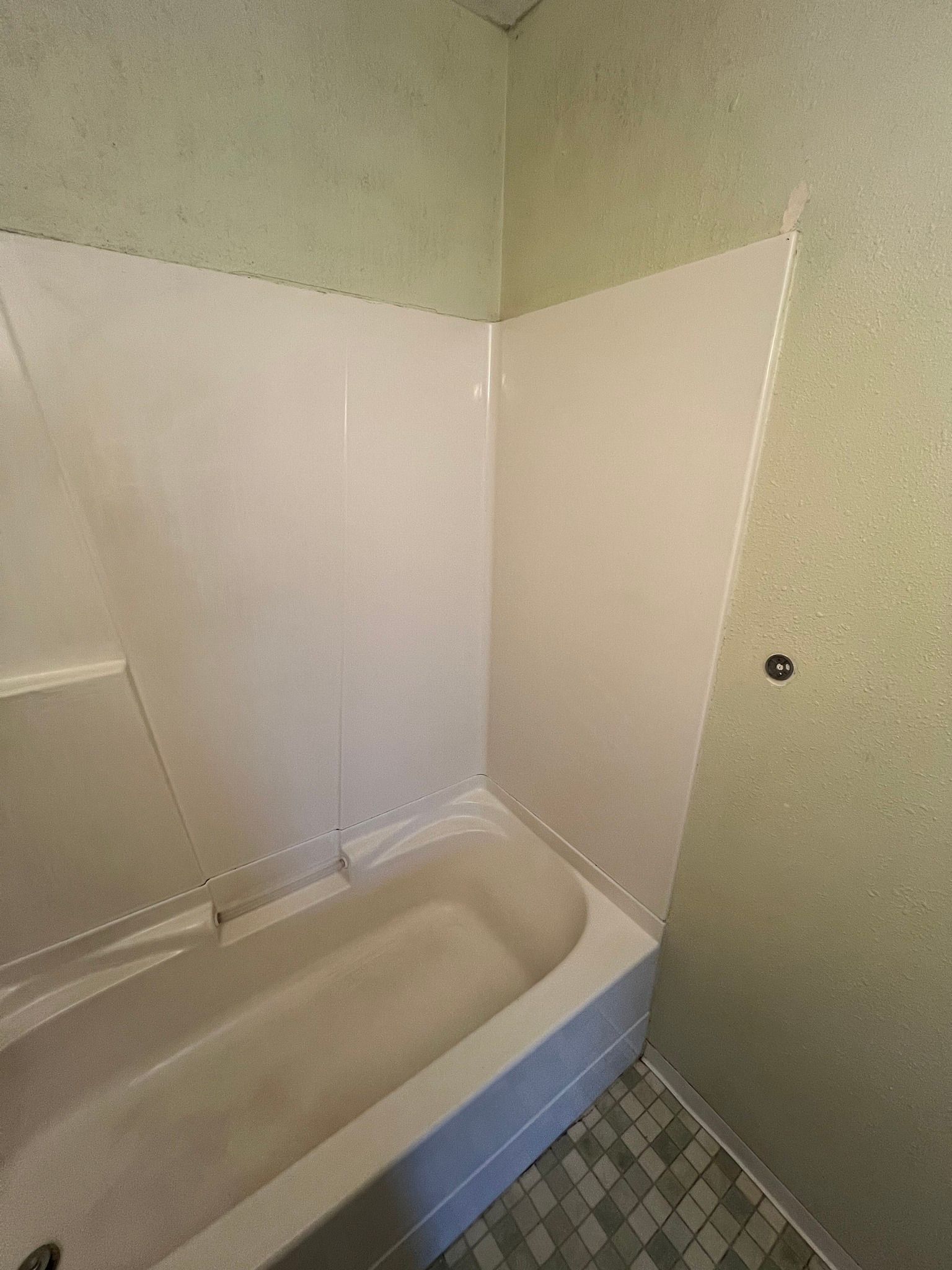 Before image of Shower