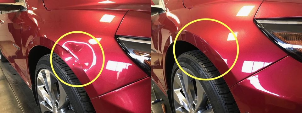 Why Dent Filler Is Bad for Fixing Car Dents - Prime Time PDR
