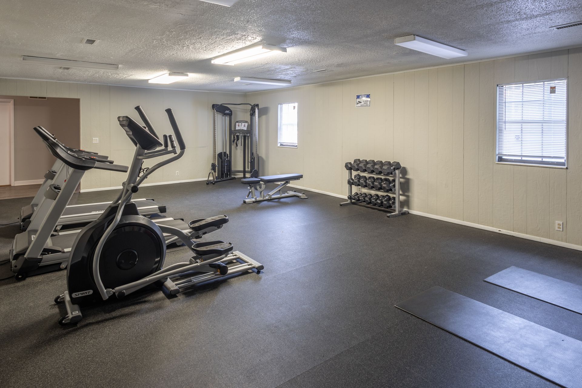 fitness room