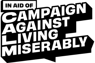 Black text in shape of speech bubble.