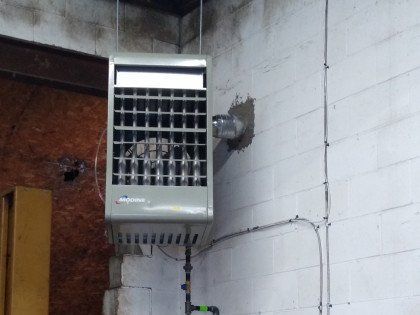 A Well Cleaned Garage Modine — Acton, MA — Colonial Comfort