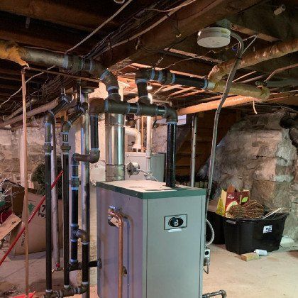 Fitchburg Steam Boiler After — Acton, MA — Colonial Comfort